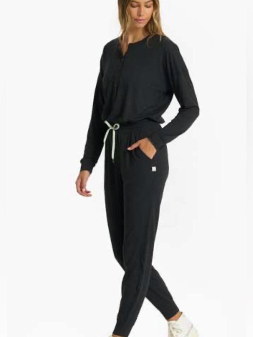 Vuori Lux Henley Jumpsuit L